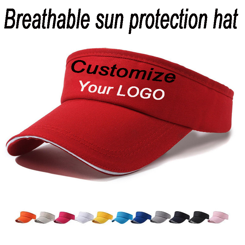 Custom Logo Empty Top Sun Viso - Visor Sun Hat recensie en prijs