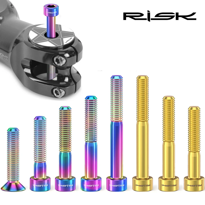 RISK Bike Titanium Bolt Screw  - Snapback Hat Flat recensie en prijs