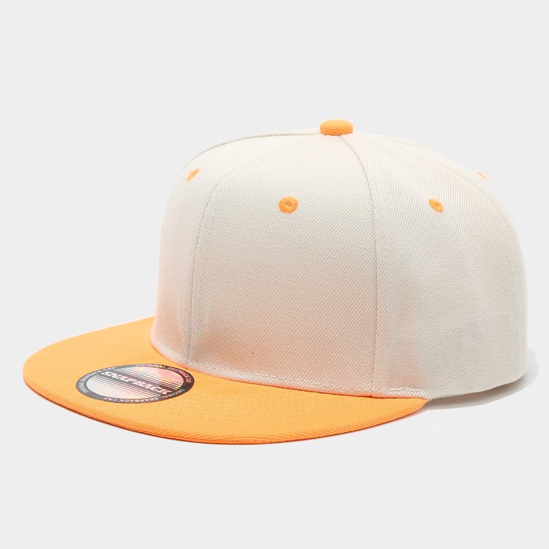 Two-Tone Color-Blocking Hip-Ho - Snapback Hat Flat recensie en prijs