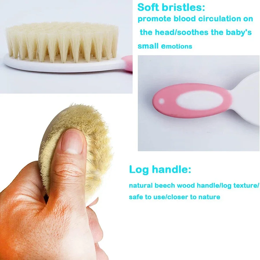 Baby Hair Brush Set for Newbor - Swim Hat Silicone recensie en prijs