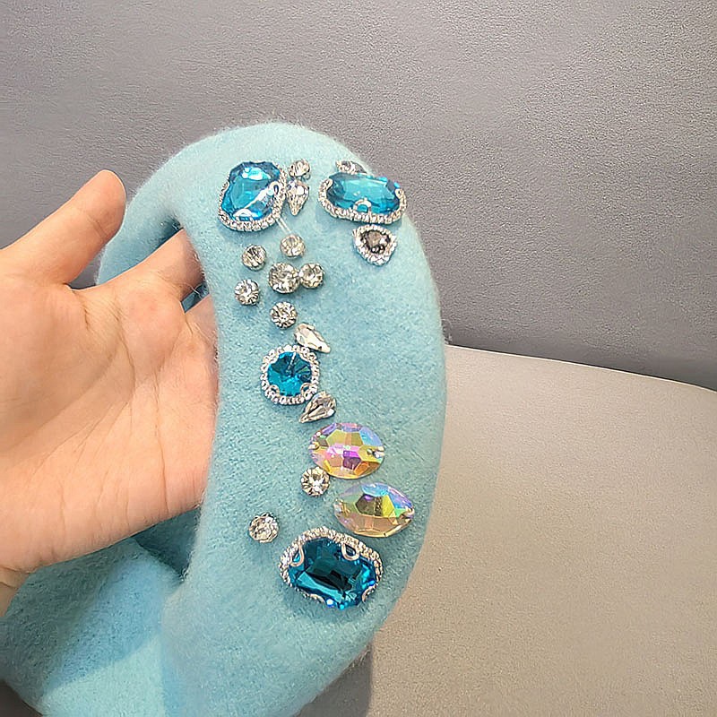 Stunning Rhinestone Wool Beret - Beret French Wool recensie en prijs