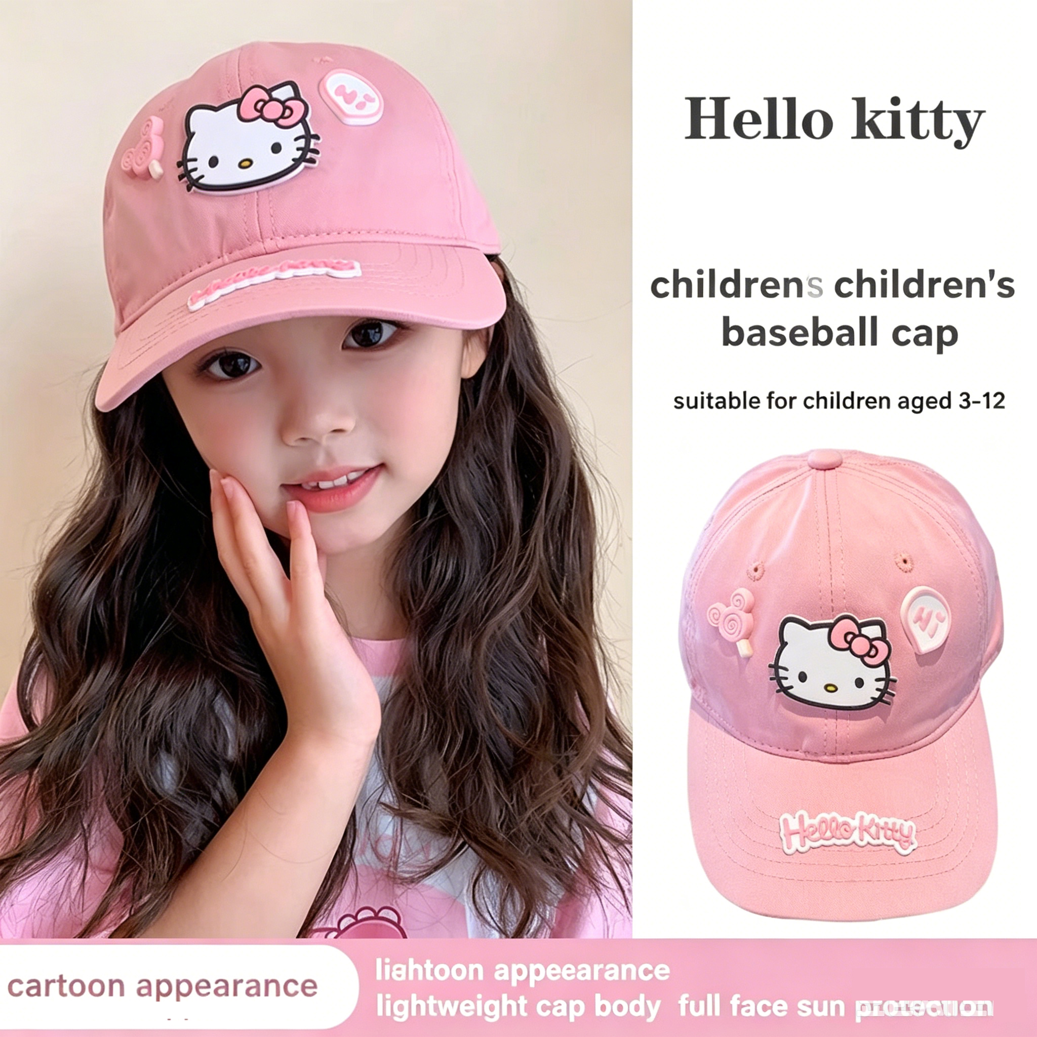 Hello Kitty Baseball Cap for T - Sun Hat Wide Brim recensie en prijs