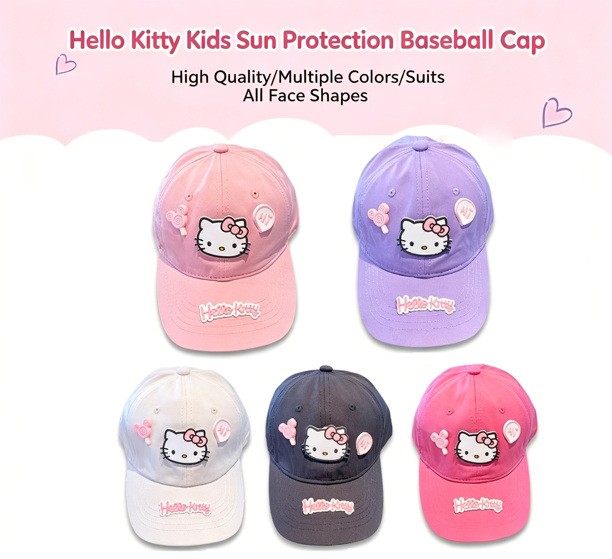 Hello Kitty Baseball Cap for T - Sun Hat Wide Brim recensie en prijs