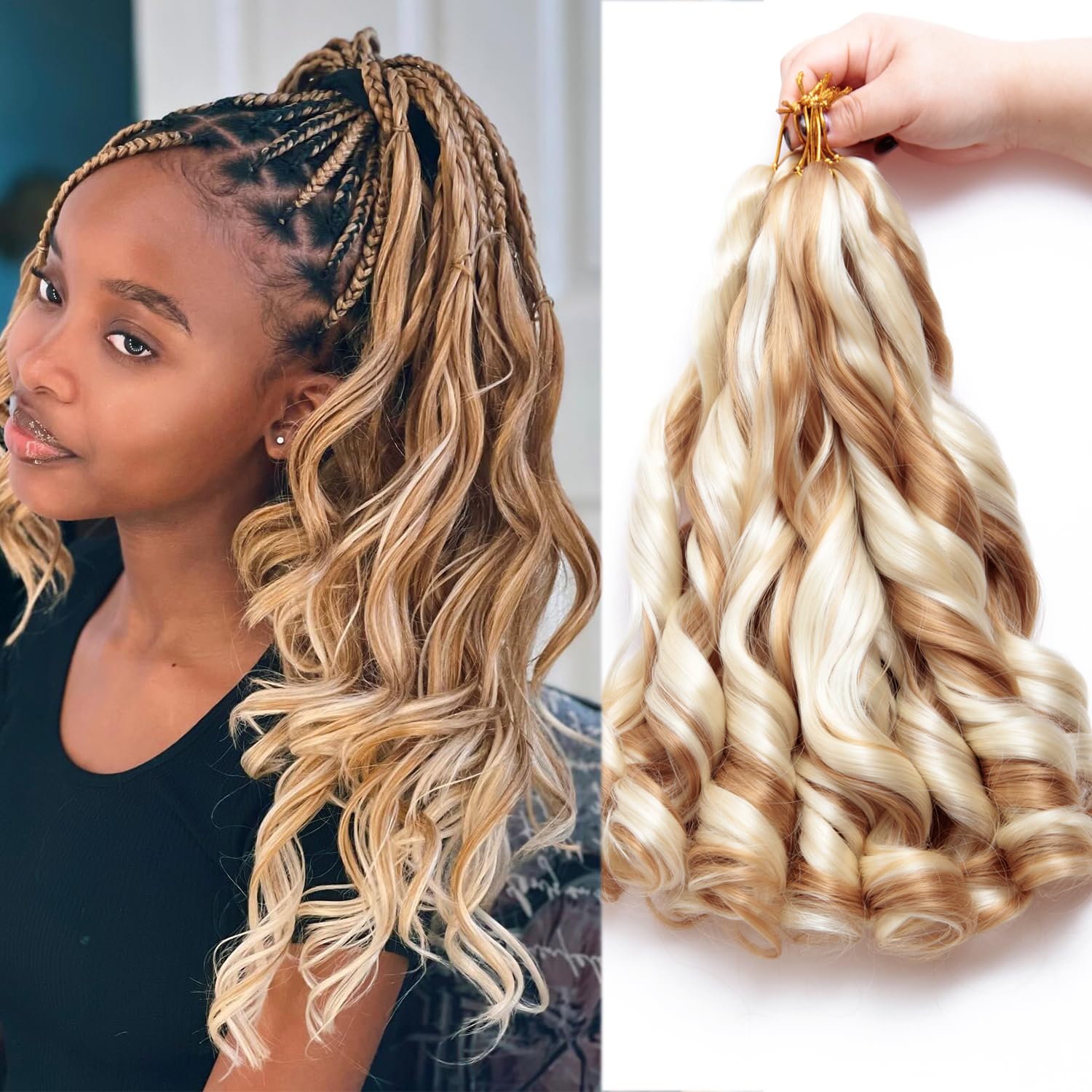 French Curly Braiding Hair 8 P - Beret French Wool recensie en prijs