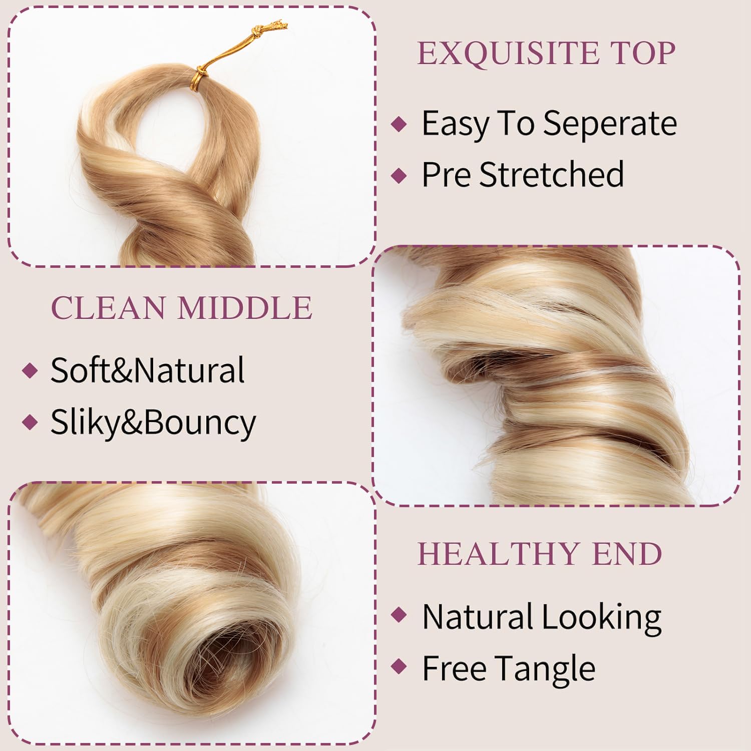 French Curly Braiding Hair 8 P - Beret French Wool recensie en prijs