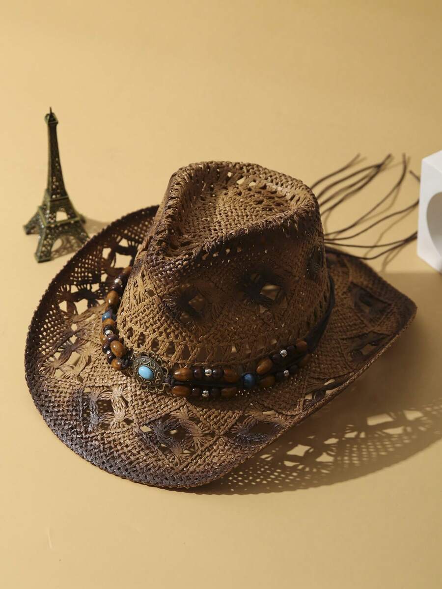 Unisex Handwoven Straw Cowboy  - Cowboy Hat Straw recensie en prijs