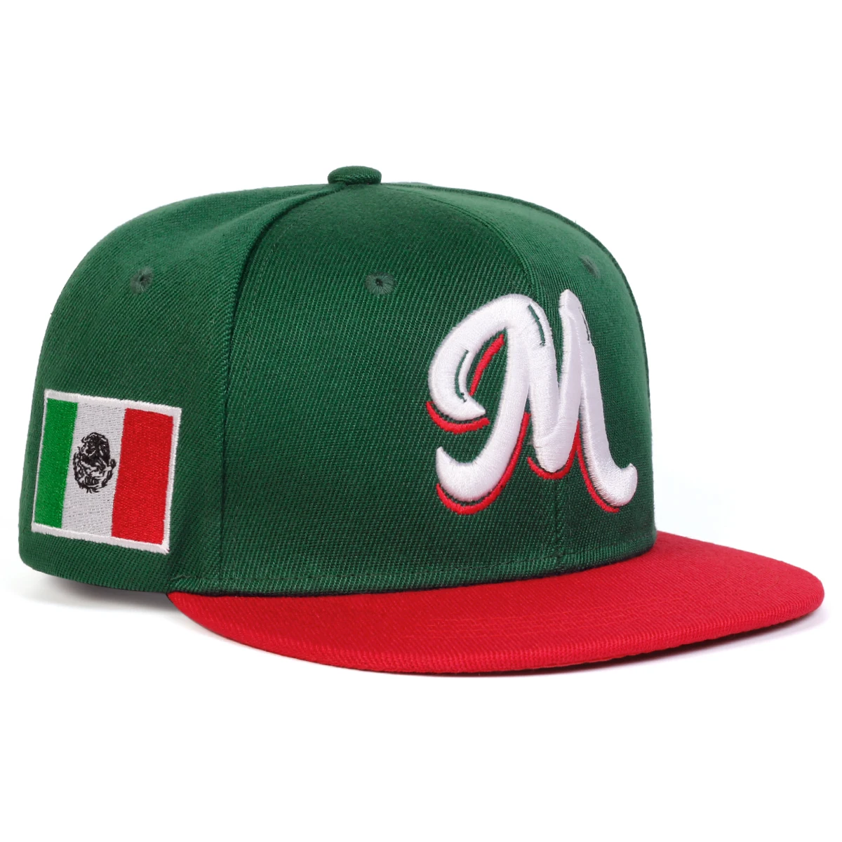 M Letter Embroidered Snapback  - Snapback Hat Flat recensie en prijs