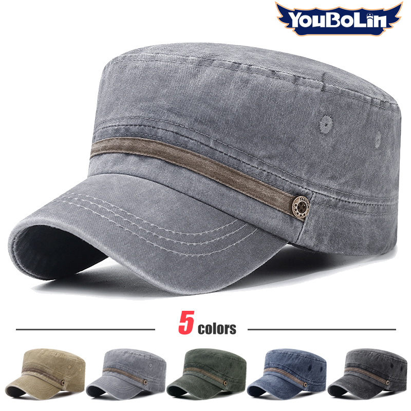 Washed hat, old cotton flat ha - Dad Hat Cotton recensie en prijs