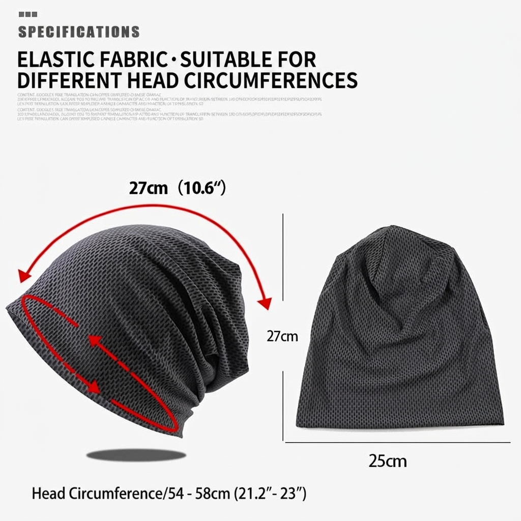 Breathable Mesh Running Beanie - Skull Cap Helmet Liner recensie en prijs