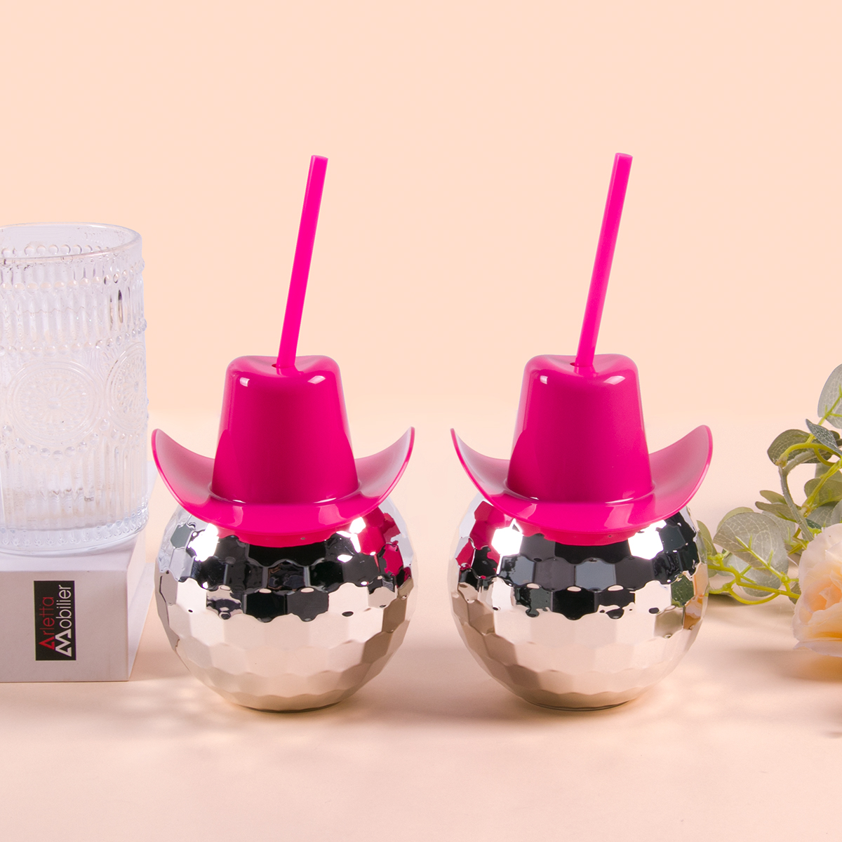 Disco Ball Cups Cowboy hat Dis - Cowboy Hat Straw recensie en prijs