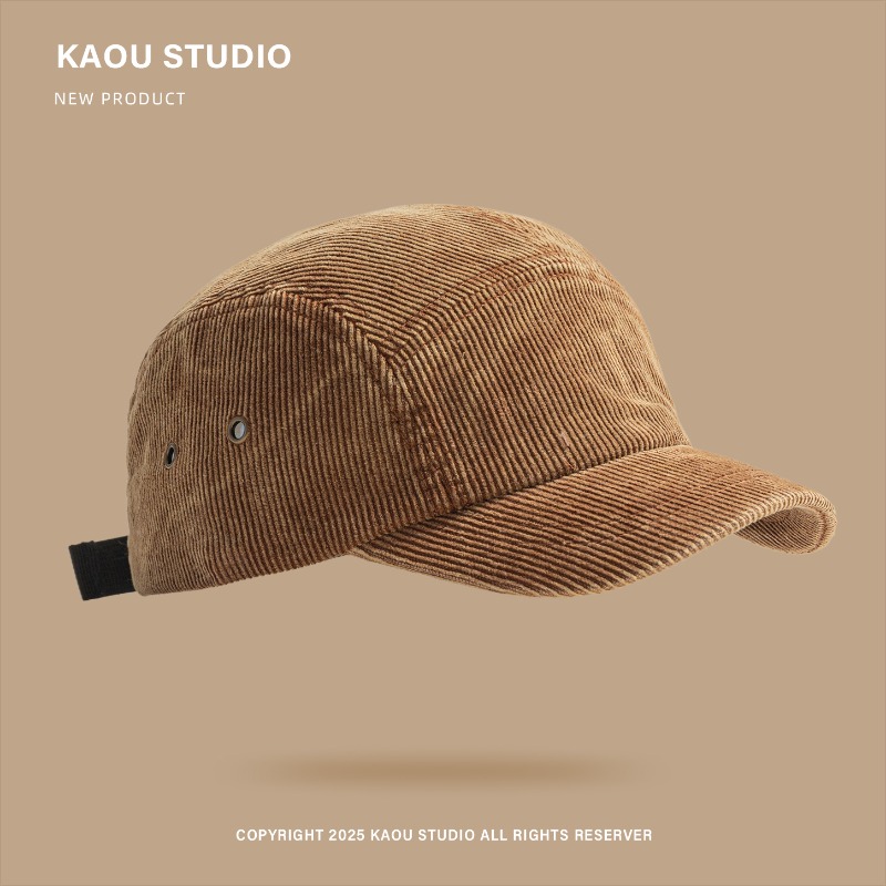 Unisex 5-Panel Corduroy Cap, S - Corduroy Cap 5 Panel recensie en prijs
