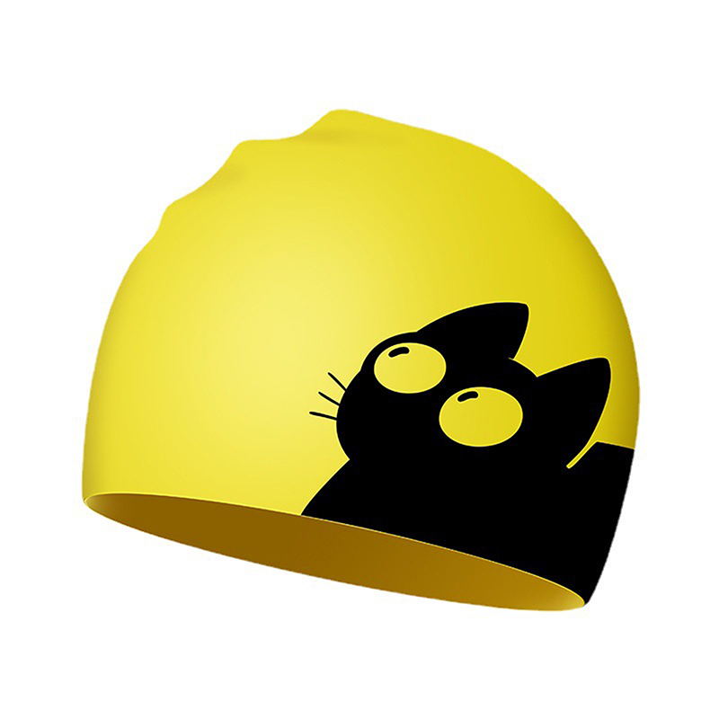 Cute Cat Swimming Cap For Long - Swim Hat Silicone recensie en prijs