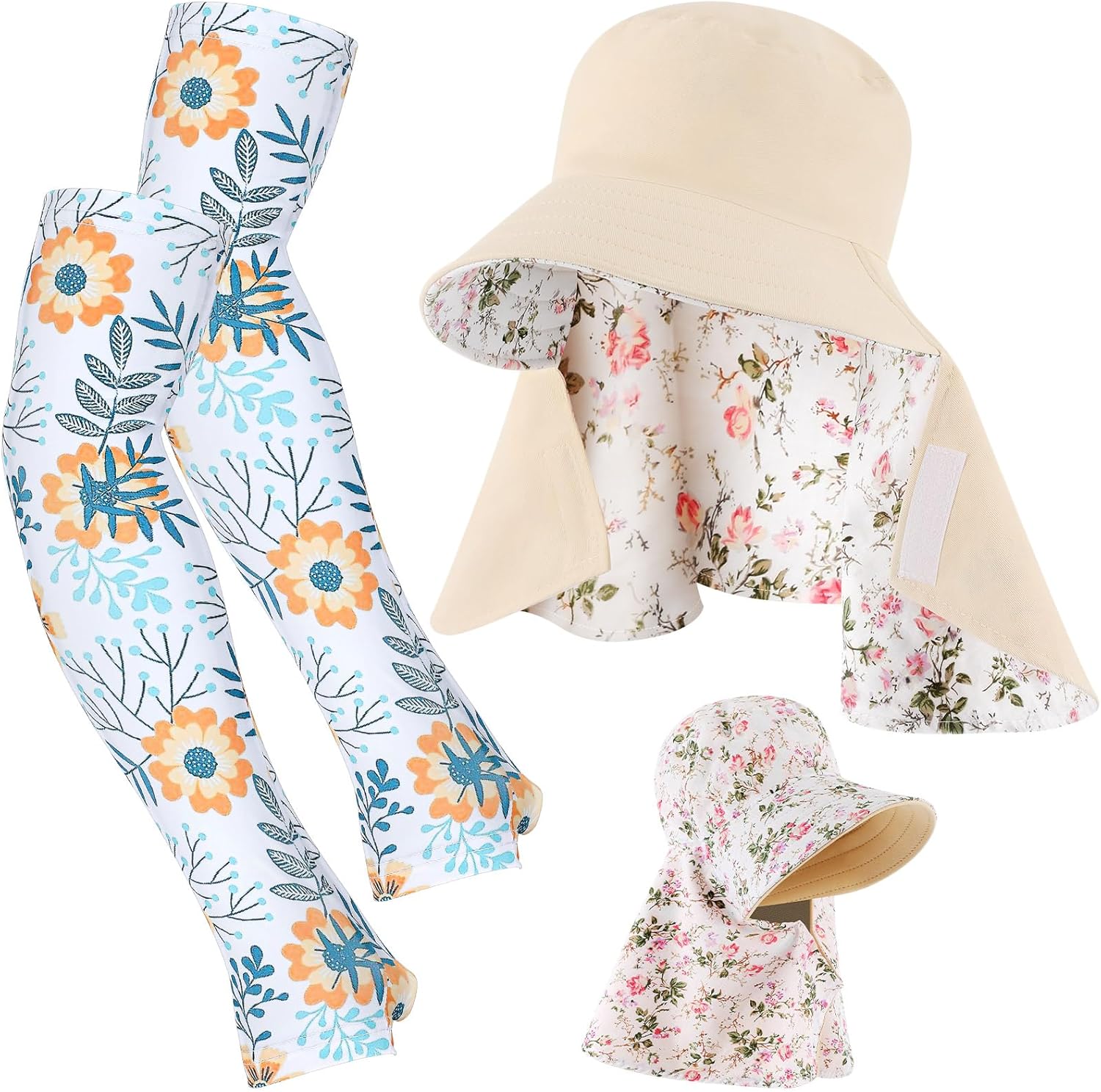 2 Pcs Floral Garden Hat for Wo - Visor Sun Hat recensie en prijs
