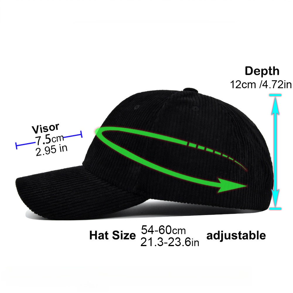 Corduroy Trucker Hat Unisex 5  - Corduroy Cap 5 Panel recensie en prijs