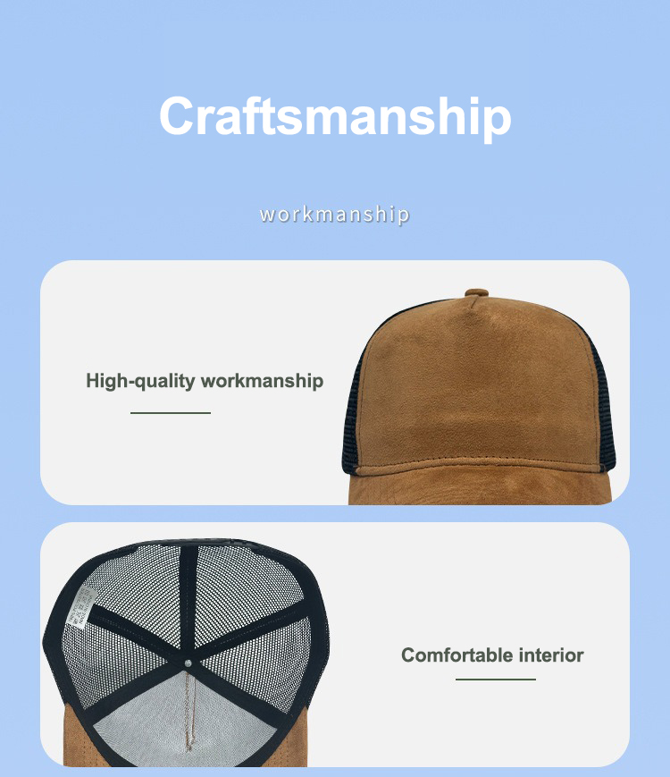 Suede Mesh Baseball Cap Men Ca - Trucker Cap Mesh recensie en prijs