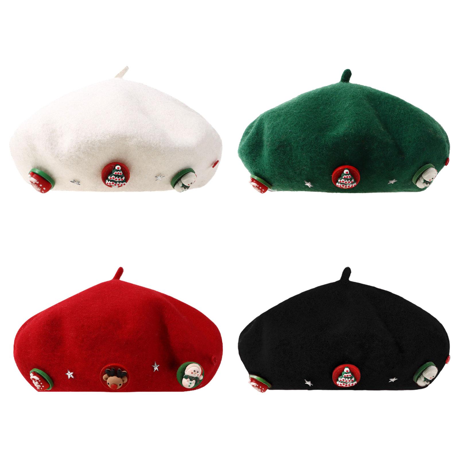 Christmas Beret Hat Women with - Beret French Wool recensie en prijs