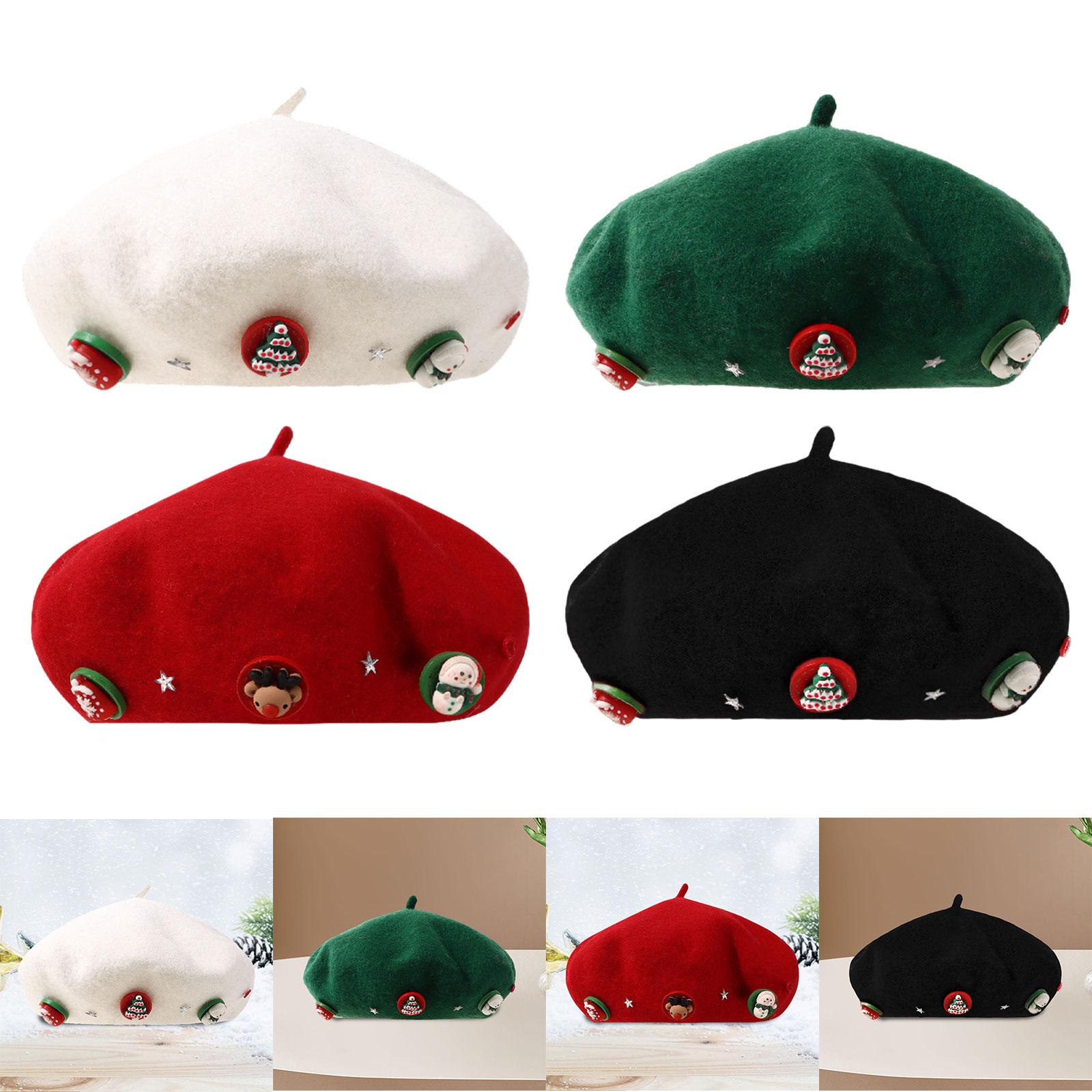 Christmas Beret Hat Women with - Beret French Wool recensie en prijs