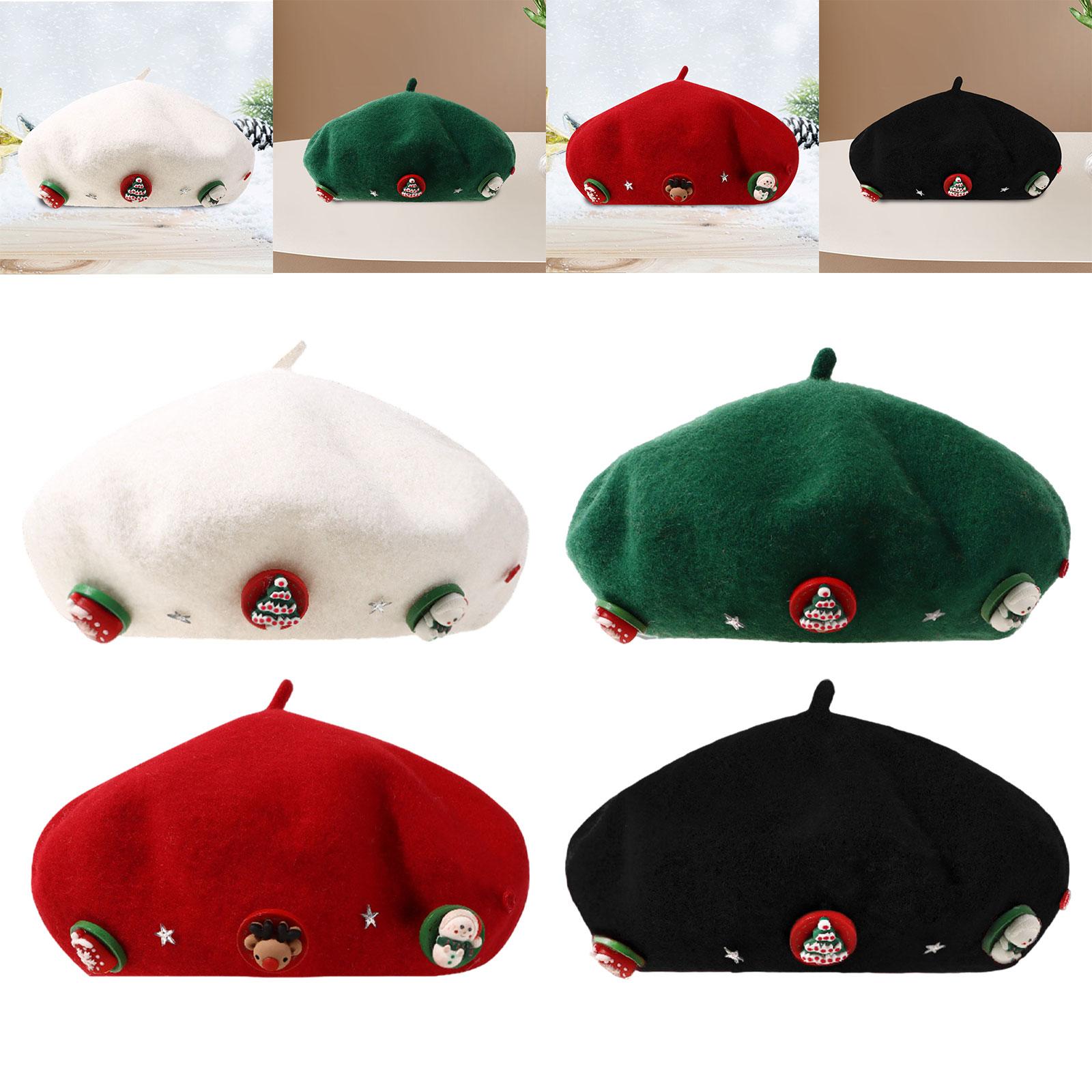 Christmas Beret Hat Women with - Beret French Wool recensie en prijs