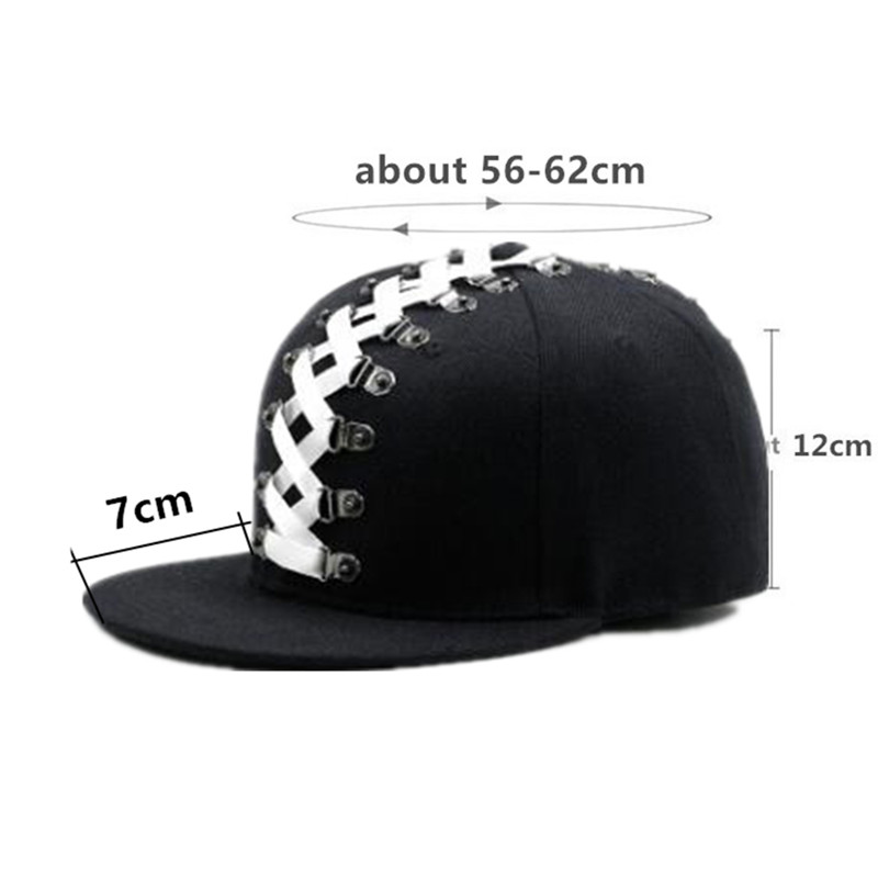 Novelty Punk Style Hip Hop Cap - Snapback Hat Flat recensie en prijs