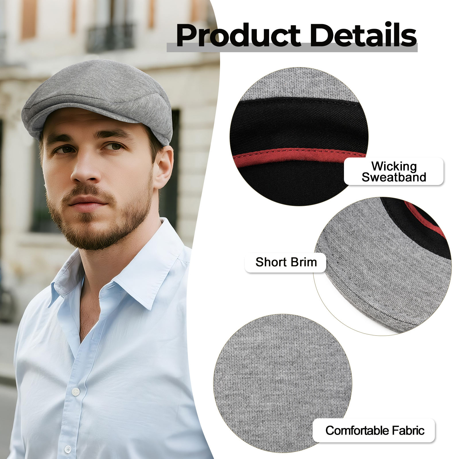 JGAGOUL Classic Newsboy Cap fo - Newsboy Cap Ivy recensie en prijs