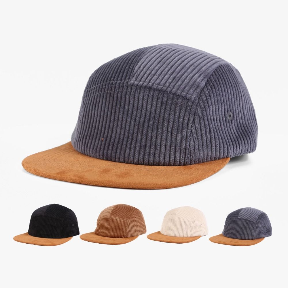 Versatile Retro Flat Brim Base - Corduroy Cap 5 Panel recensie en prijs