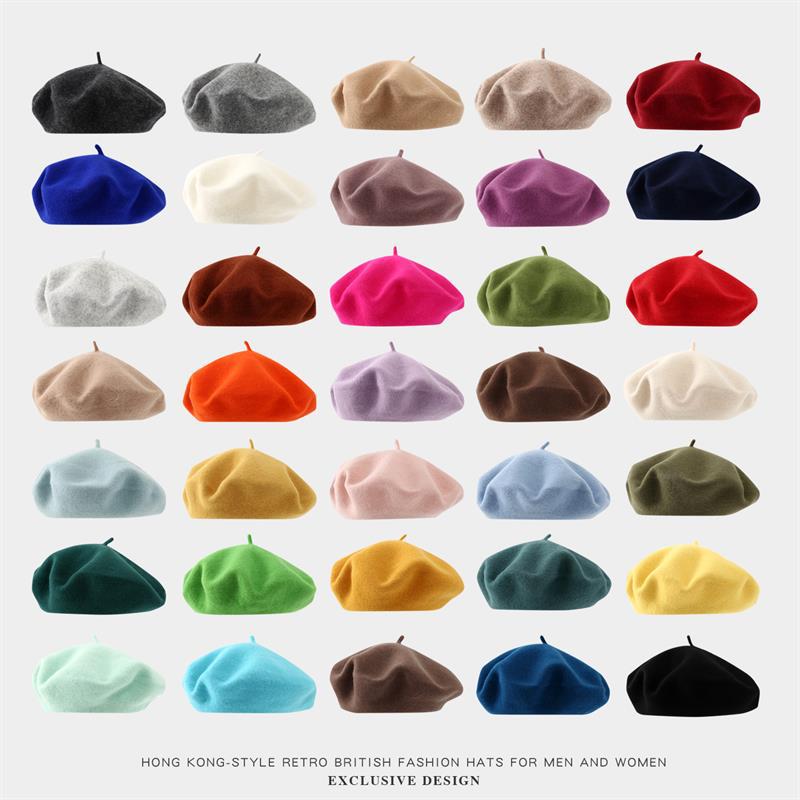 Big Size Beret Women  Large Be - Beret French Wool recensie en prijs