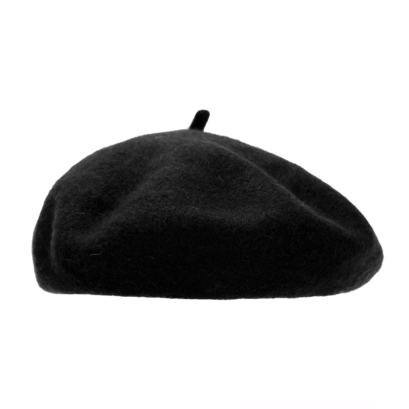 A solid-color wool beret for w - Beret French Wool recensie en prijs