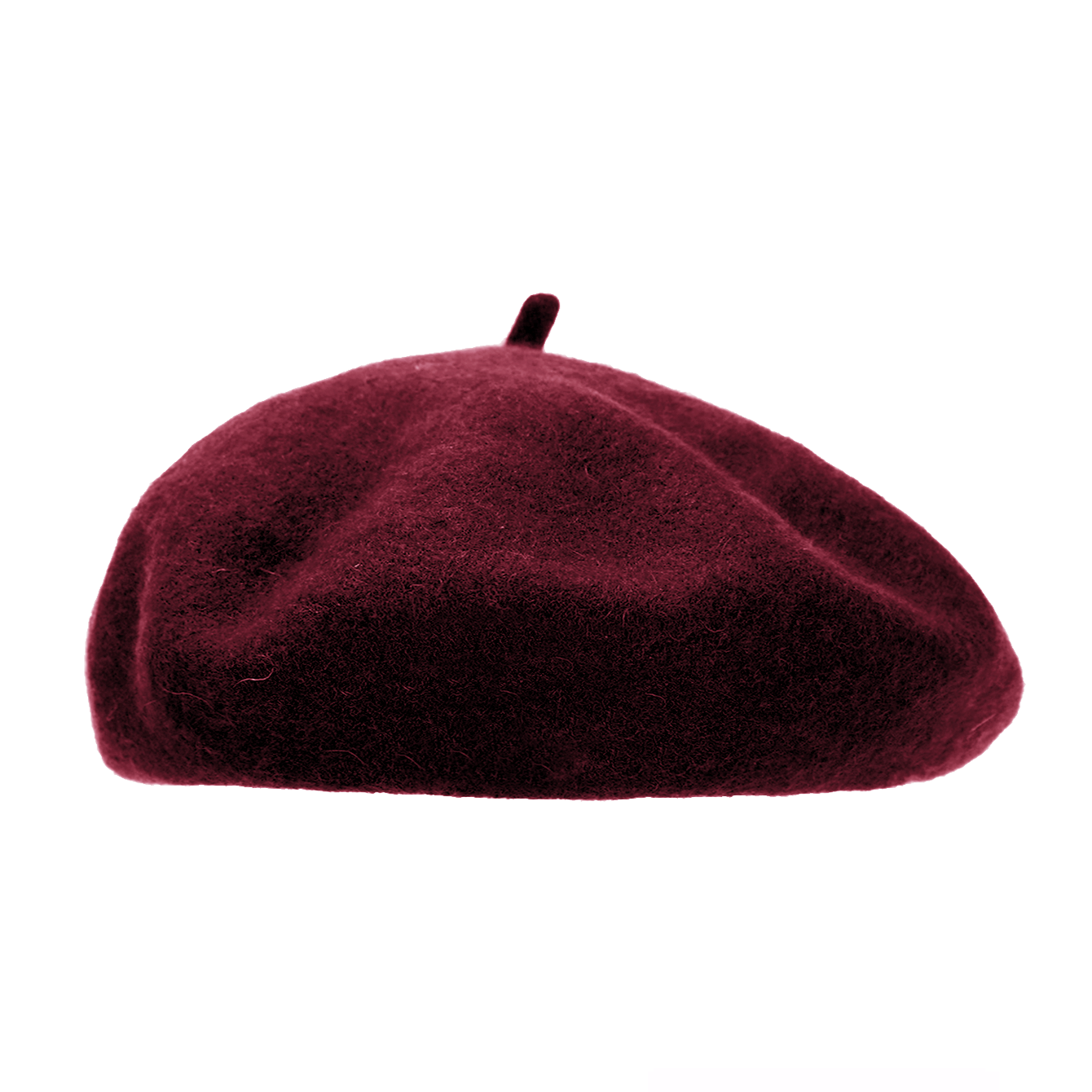 A solid-color wool beret for w - Beret French Wool recensie en prijs