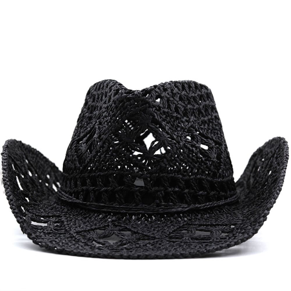 Vintage Wide Brim Hollow Straw - Cowboy Hat Straw recensie en prijs