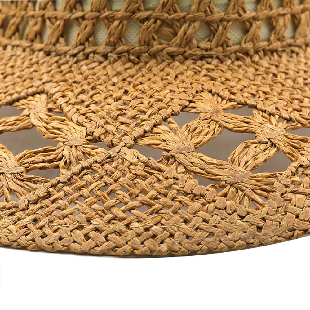 Vintage Wide Brim Hollow Straw - Cowboy Hat Straw recensie en prijs