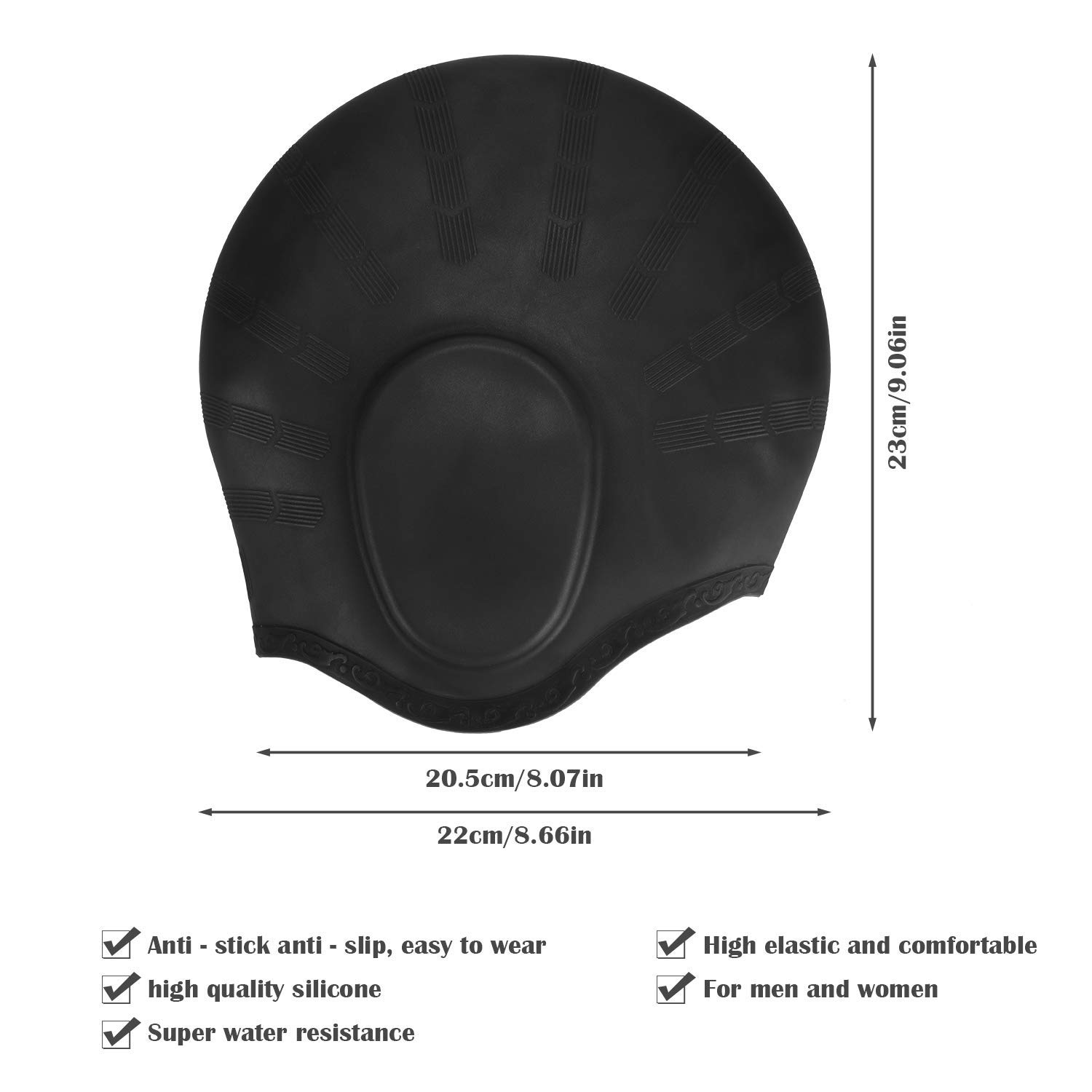 Adults High Elastic Swimming C - Swim Hat Silicone recensie en prijs