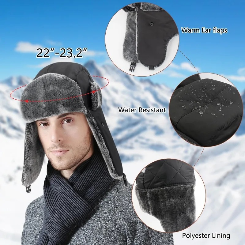 Snow Ski Army Military Ushanka - Trapper Hat Ear Flap recensie en prijs
