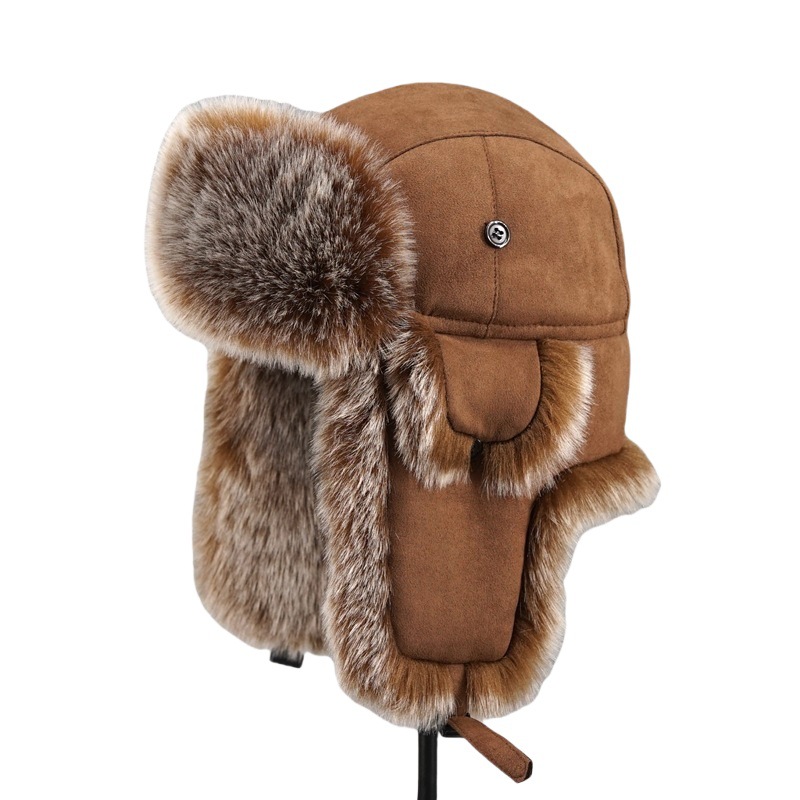 Men's Winter Imitation Fur Tra - Trapper Hat Ear Flap recensie en prijs