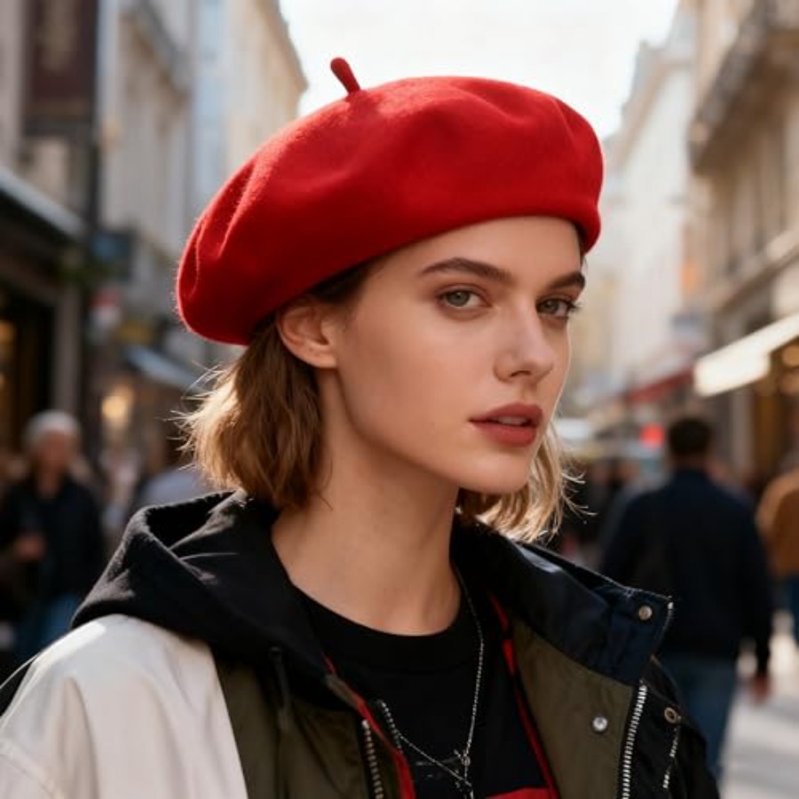 Women Beret Classic French Hat - Beret French Wool recensie en prijs
