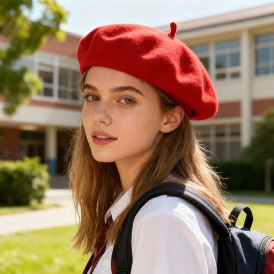 Women Beret Classic French Hat - Beret French Wool recensie en prijs