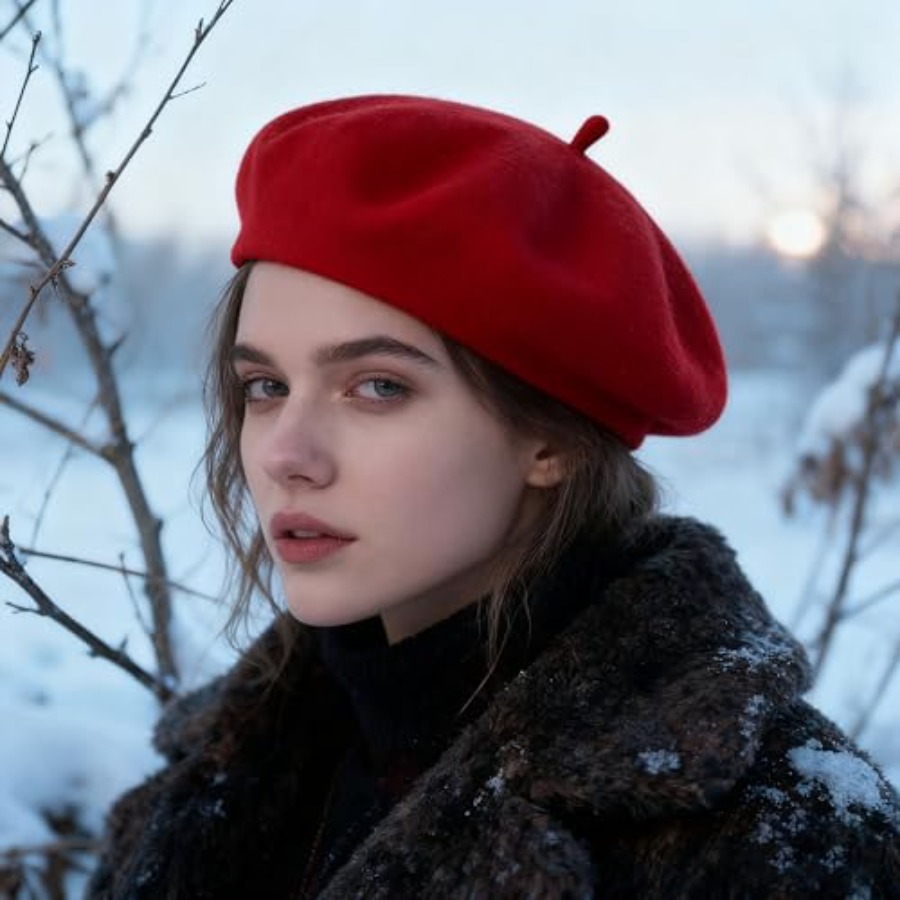 Women Beret Classic French Hat - Beret French Wool recensie en prijs