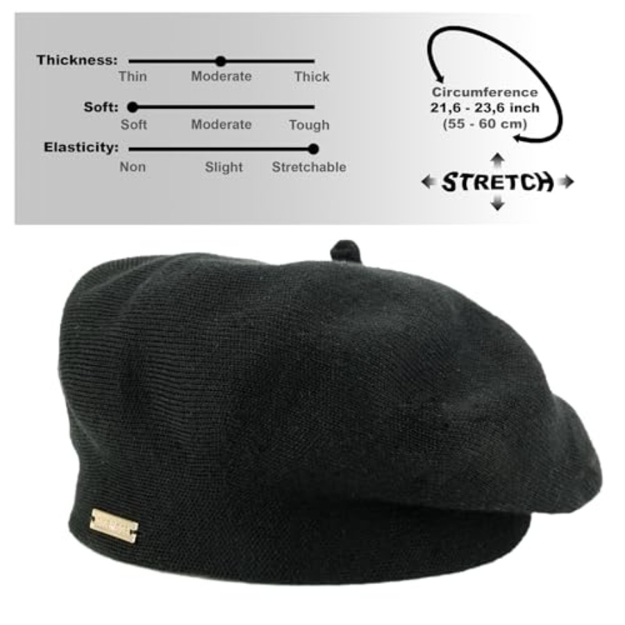 Beret - Warm Lined Wool Angora - Beret French Wool recensie en prijs