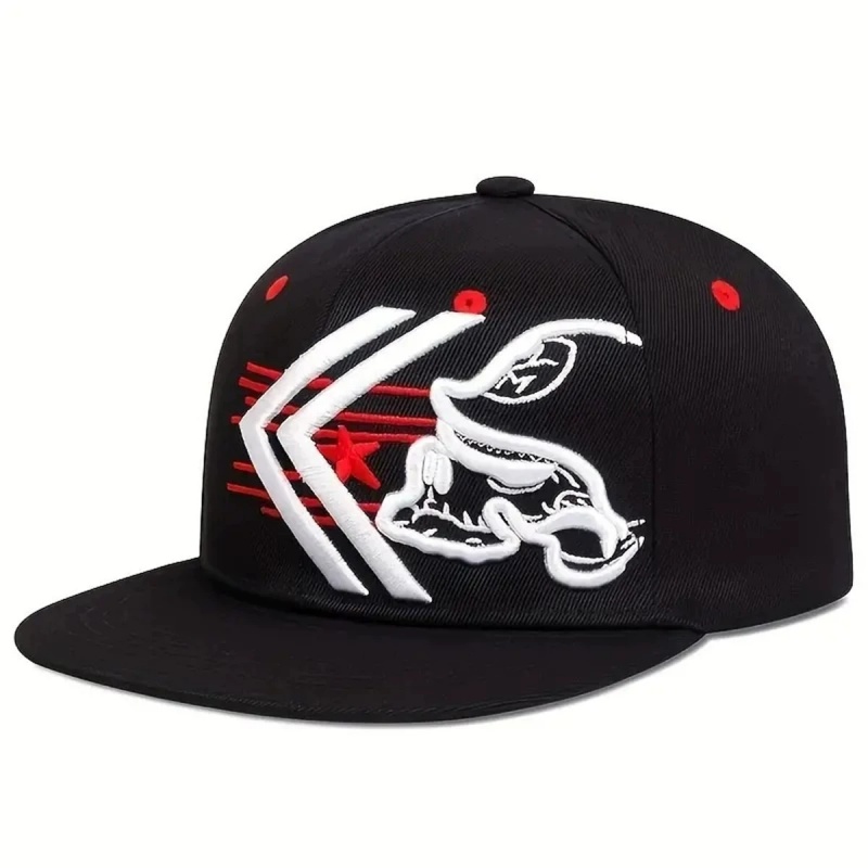 Unisex Skeleton Embroidery Bas - Snapback Hat Flat recensie en prijs