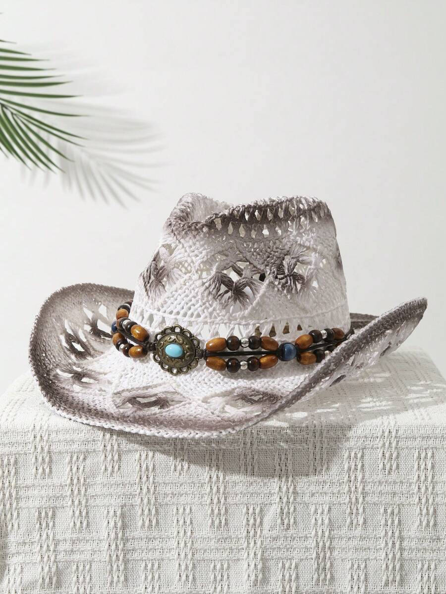 Hand Woven Straw Cowboy Hat Wi - Cowboy Hat Straw recensie en prijs
