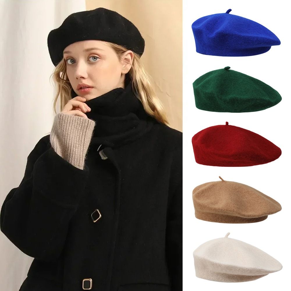Fashion Warm Winter Wool Beret - Beret French Wool recensie en prijs