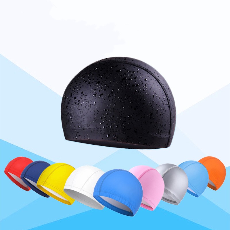 PU Coated Swimming Cap Unisex  - Swim Hat Silicone recensie en prijs