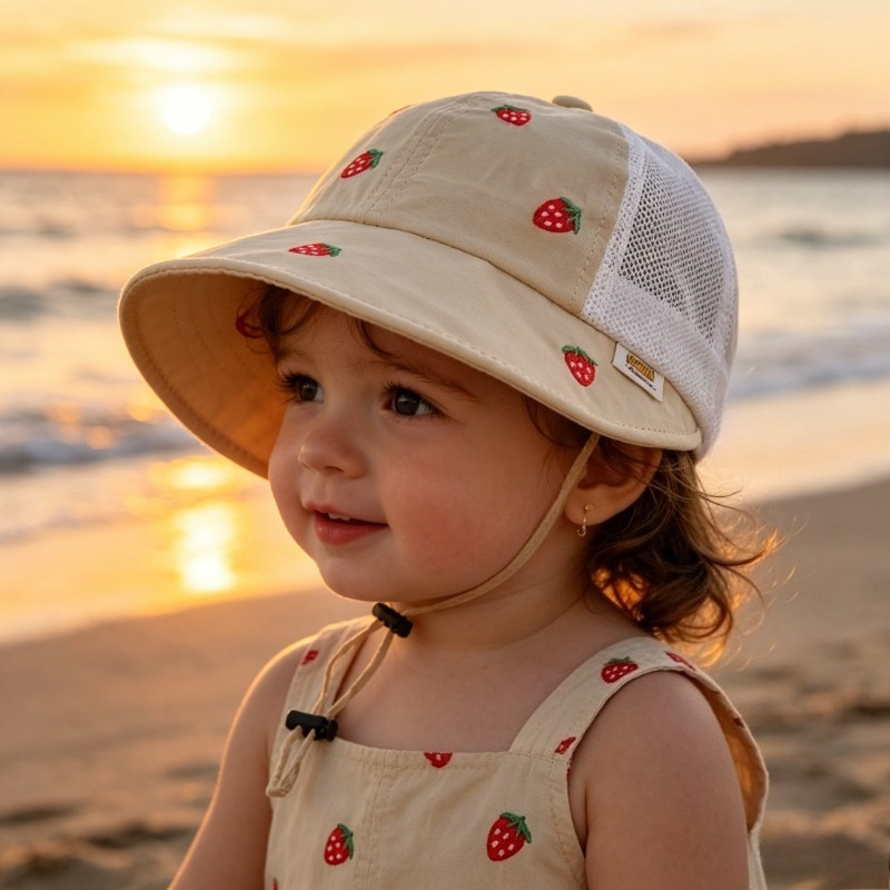 Baby Kids Summer Sun Hat 48-50 - Bucket Hat Cotton recensie en prijs