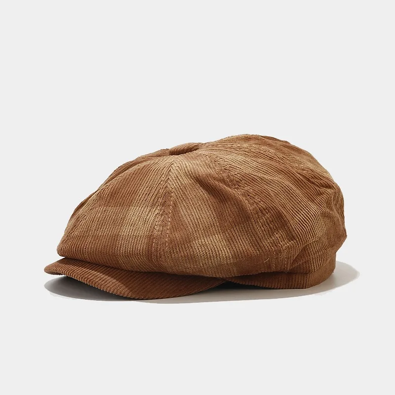 Corduroy Men Women Youth Boy G - Newsboy Cap Ivy recensie en prijs