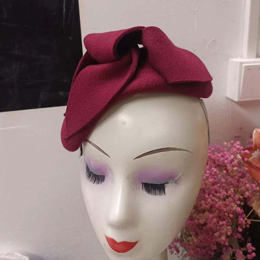 French Style Fascinator Hats T - Beret French Wool recensie en prijs
