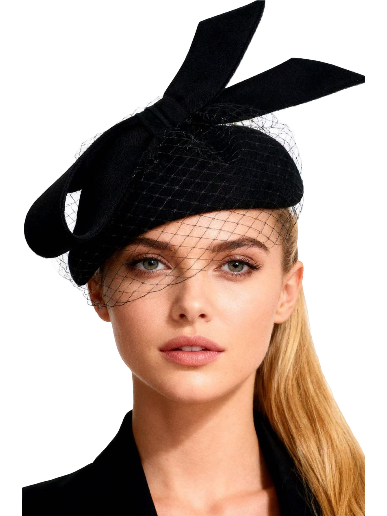 French White Beret Fascinator  - Beret French Wool recensie en prijs