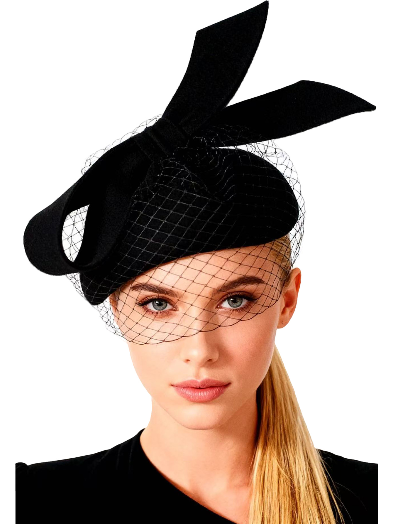 French White Beret Fascinator  - Beret French Wool recensie en prijs