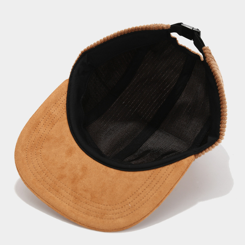 Retro Corduroy 5 Panel Cap wit - Corduroy Cap 5 Panel recensie en prijs
