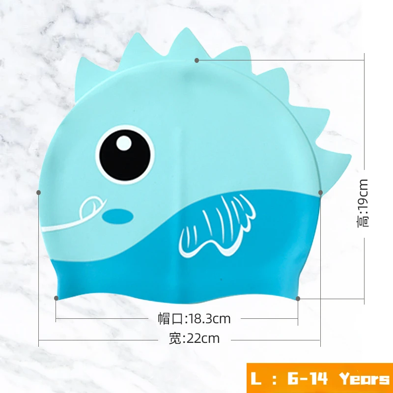Cartoon Cute Fish Shark Silico - Swim Hat Silicone recensie en prijs