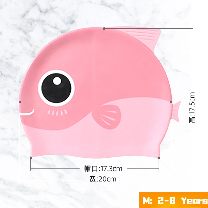 Cartoon Cute Fish Shark Silico - Swim Hat Silicone recensie en prijs