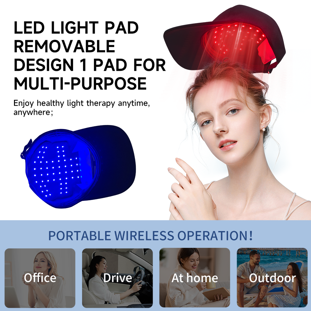 660nm&850nm Red Light Therapy  - Snapback Hat Flat recensie en prijs